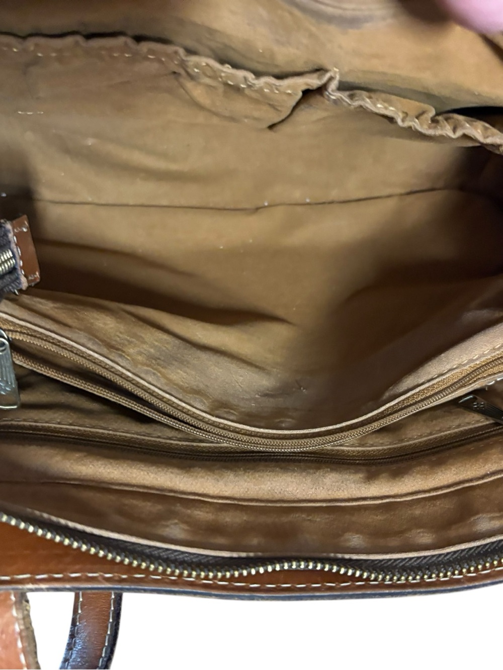 Patricia Nash Leather Crossbody Shoulder Bag Boho Satchel - Picture 9 of 16